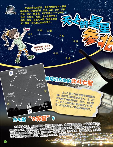 天上的星星参北斗