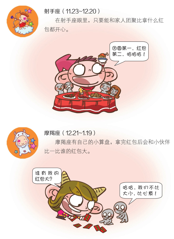 12星座之红包滚滚来