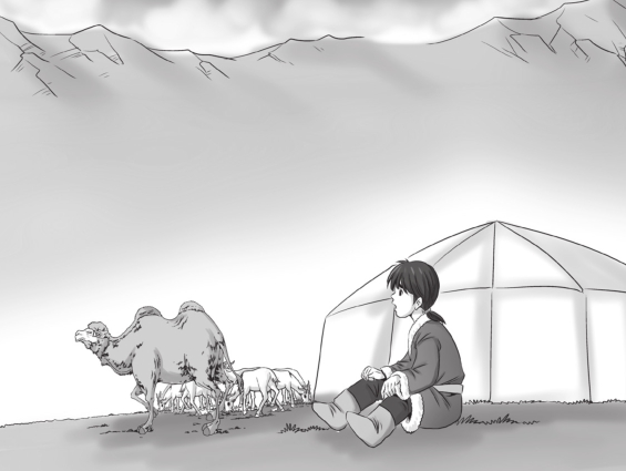 母驼阿赛与两个少年的故事