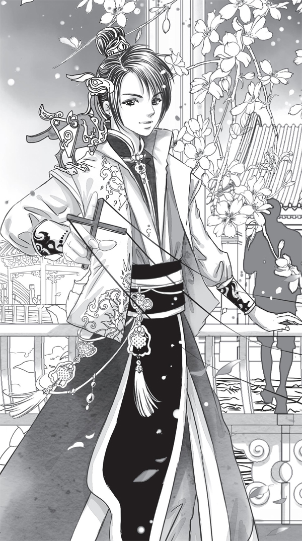 花间刑枫露千红