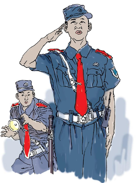 傻子救人