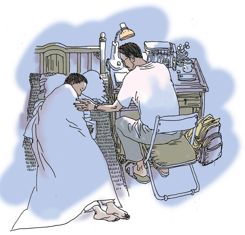 争嘴