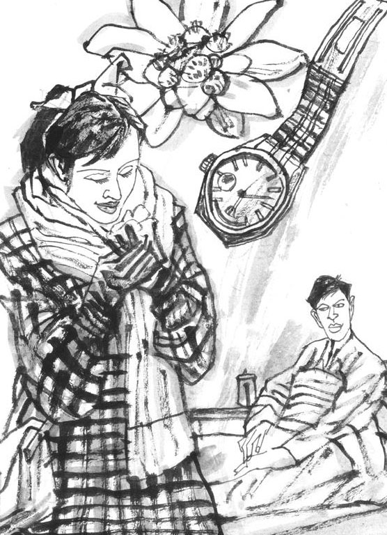 冰川上的雪绒花