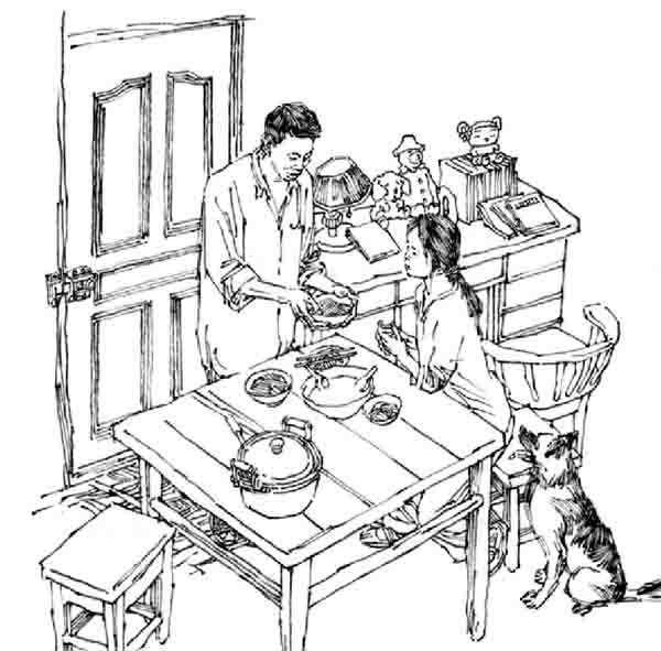 女儿的三个愿望