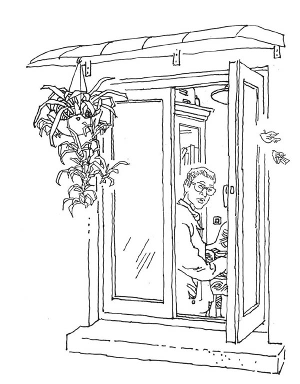 对面楼的神秘租客