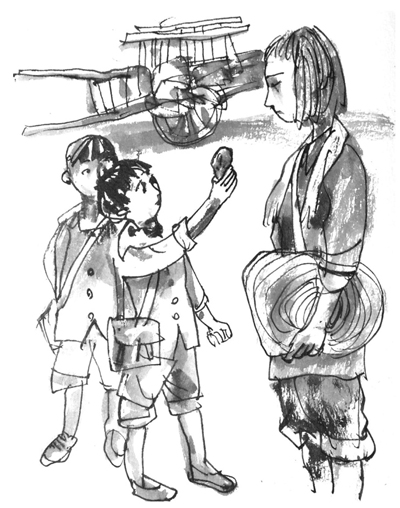 包里还有一个饼