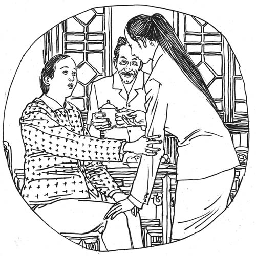 “下只角”一枝花