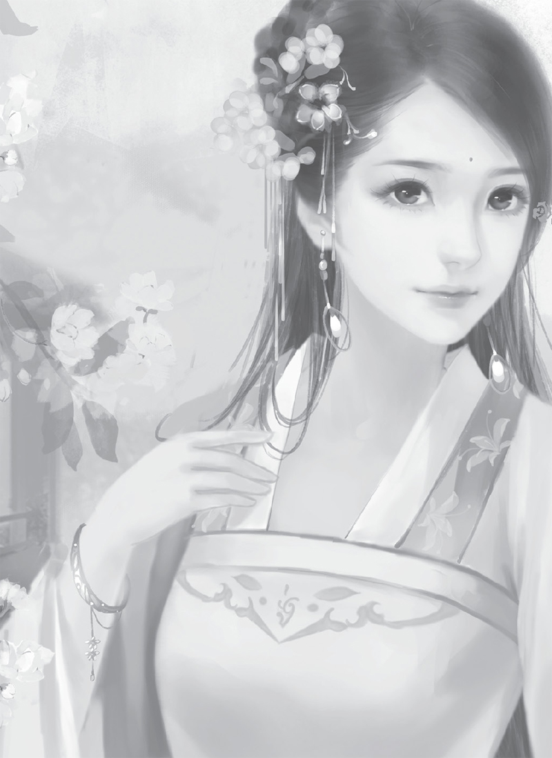 萤火飞来照碧花