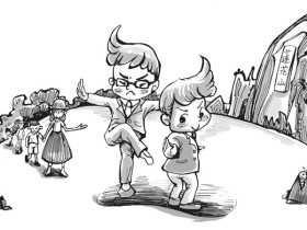 师兄弟大闹莲花山